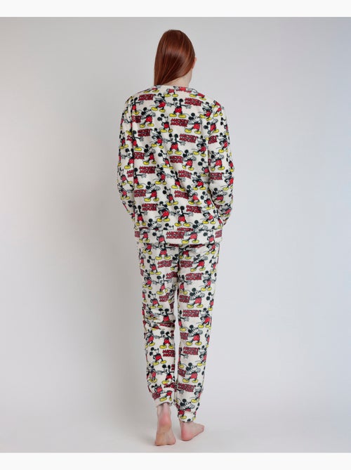 DISNEY Pijama Manga Larga Estampado Calentito Best Mickey para Mujer - Kiabi