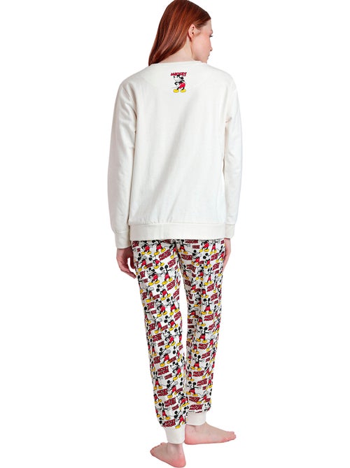 DISNEY Pijama Manga Larga Felpa Best Mickey para Mujer - Kiabi