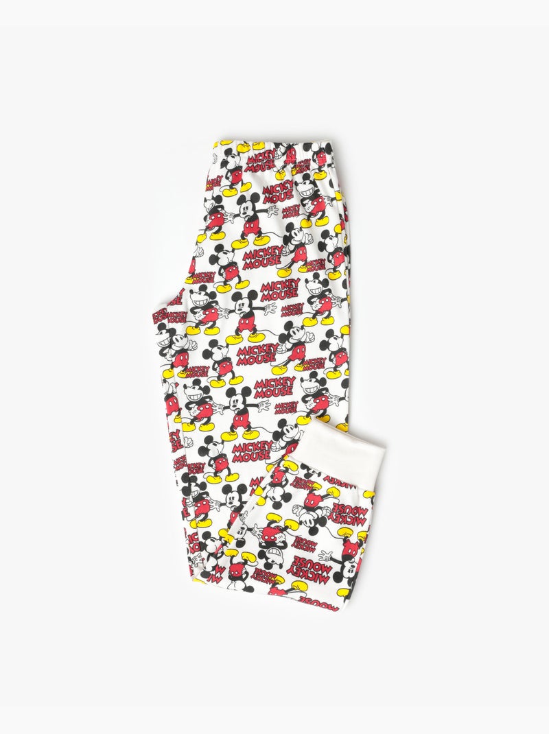 DISNEY Pijama Manga Larga Felpa Best Mickey para Niña Crudo - Kiabi
