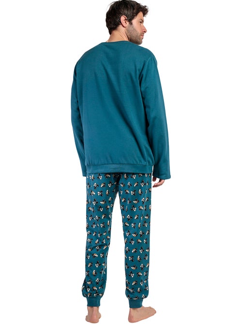 DISNEY Pijama Manga Larga Felpa Lost Mickey para Hombre - Kiabi DISNEY Pijama Manga Larga Felpa Lost Mickey para Hombre - Kiabi