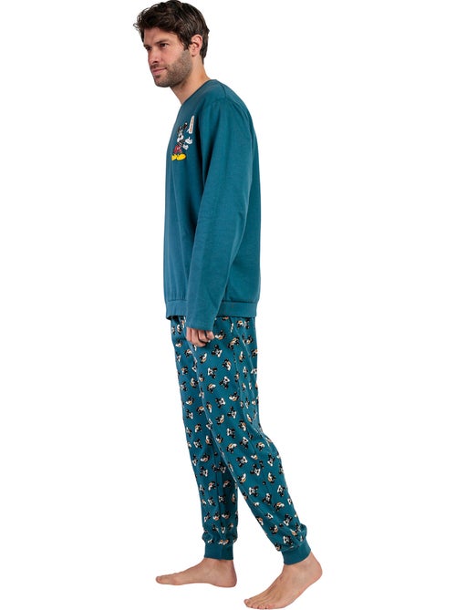 DISNEY Pijama Manga Larga Felpa Lost Mickey para Hombre - Kiabi DISNEY Pijama Manga Larga Felpa Lost Mickey para Hombre - Kiabi