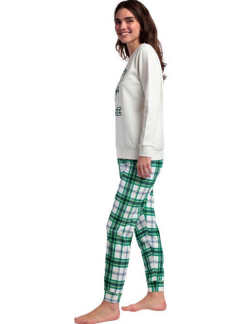 DISNEY Pijama Manga Larga Felpa Ski Mouse para Mujer - Kiabi