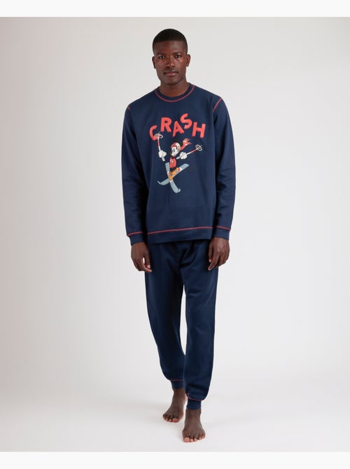 DISNEY Pijama Manga Larga Felpa Winter Club para Hombre - Kiabi