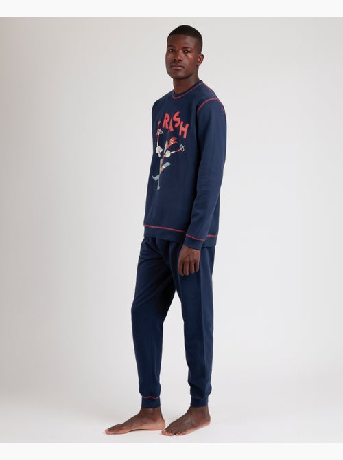 DISNEY Pijama Manga Larga Felpa Winter Club para Hombre - Kiabi