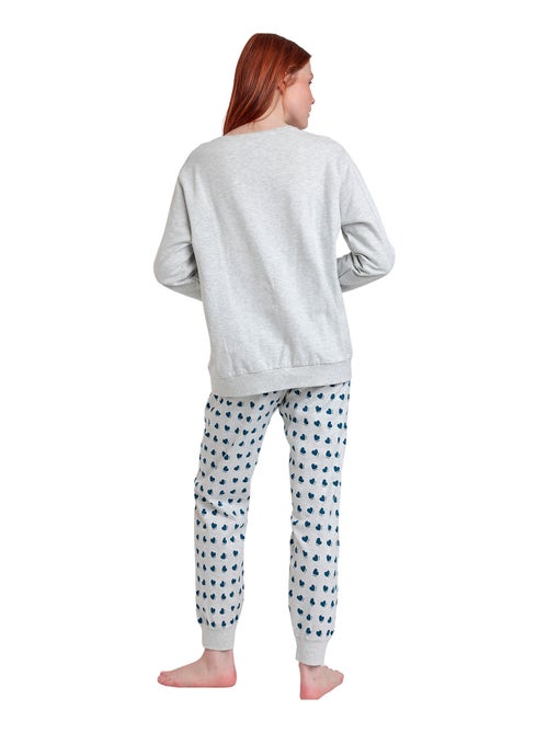 DISNEY Pijama Manga Larga Felpa You Make Me Love para Mujer - Kiabi DISNEY Pijama Manga Larga Felpa You Make Me Love para Mujer - Kiabi