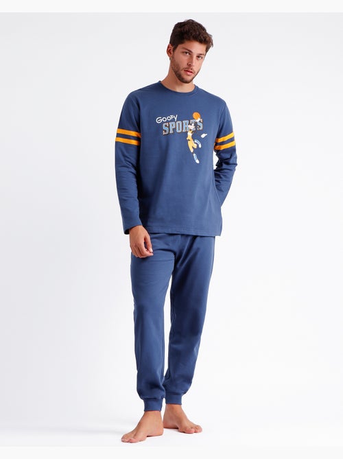 DISNEY Pijama Manga Larga Goofy Stories para Hombre - Kiabi DISNEY Pijama Manga Larga Goofy Stories para Hombre - Kiabi