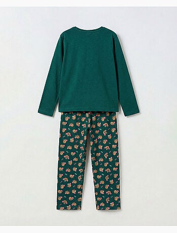 DISNEY Pijama Manga Larga Gus Gus Cheese para Niña