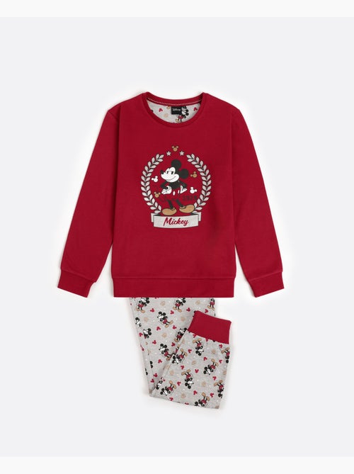 DISNEY Pijama Manga Larga King Mickey para Niña - Kiabi DISNEY Pijama Manga Larga King Mickey para Niña - Kiabi