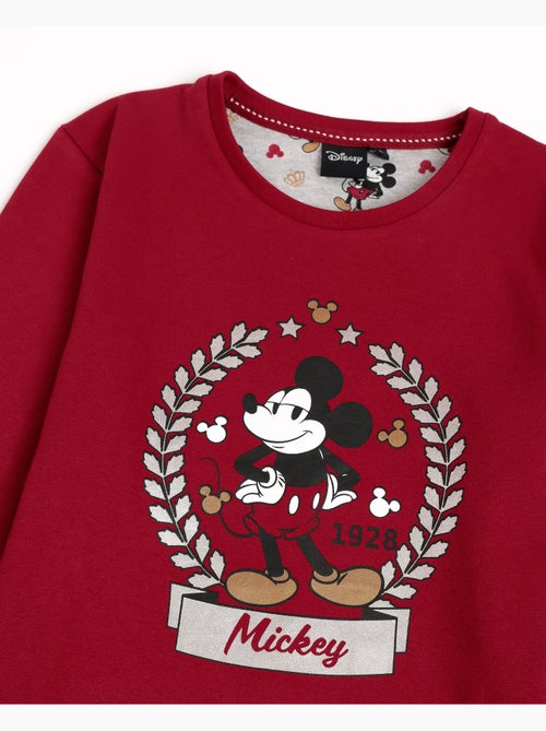 DISNEY Pijama Manga Larga King Mickey para Niña - Kiabi DISNEY Pijama Manga Larga King Mickey para Niña - Kiabi