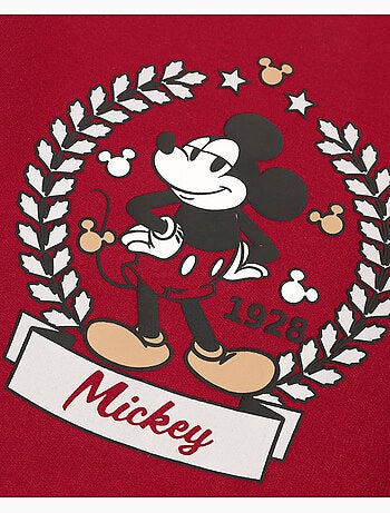 DISNEY Pijama Manga Larga King Mickey para Niño