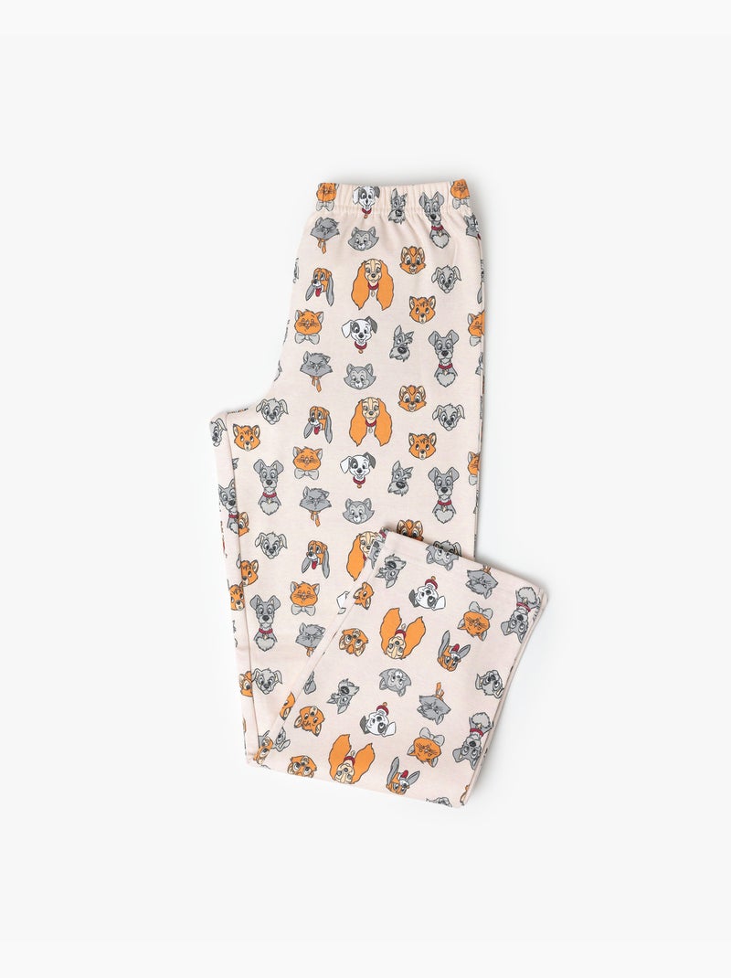 DISNEY Pijama Manga Larga Love Dinner para Niño Marrón chocolate - Kiabi