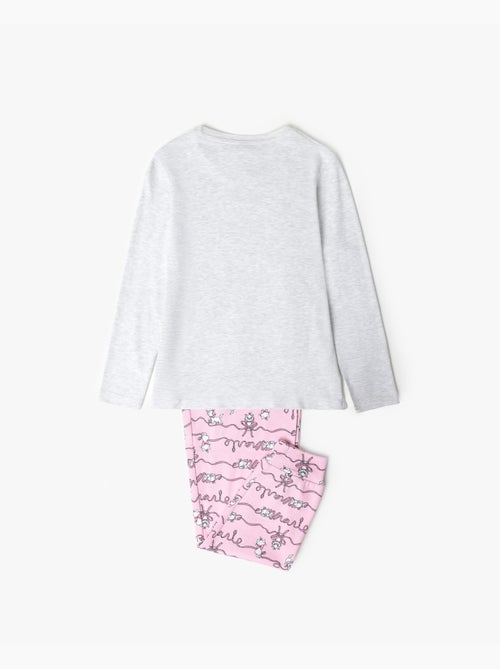 DISNEY Pijama Manga Larga Marie para Niña - Kiabi DISNEY Pijama Manga Larga Marie para Niña - Kiabi