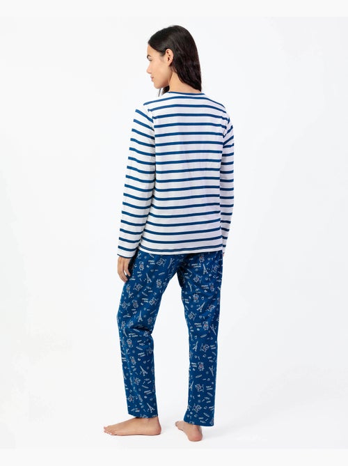DISNEY Pijama Manga Larga Marie Paris para Mujer - Kiabi DISNEY Pijama Manga Larga Marie Paris para Mujer - Kiabi