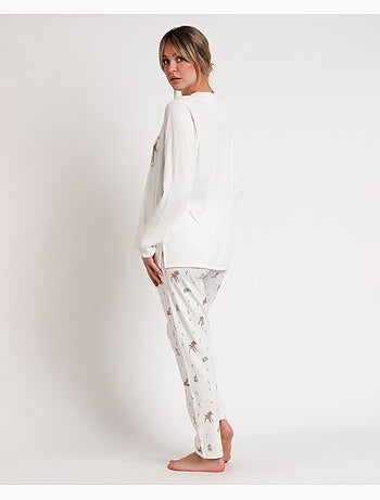 DISNEY Pijama Manga Larga Maternity Bambi You are so Loved para Mujer