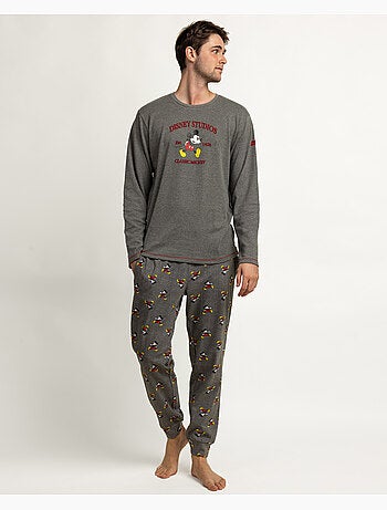DISNEY Pijama Manga Larga Mickey Disney Studios para Hombre