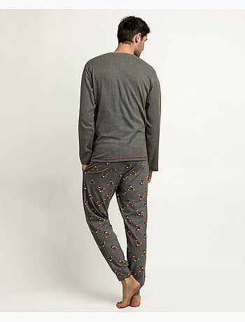 DISNEY Pijama Manga Larga Mickey Disney Studios para Hombre