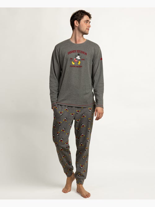 DISNEY Pijama Manga Larga Mickey Disney Studios para Hombre - Kiabi