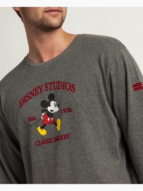 DISNEY Pijama Manga Larga Mickey Disney Studios para Hombre - Kiabi