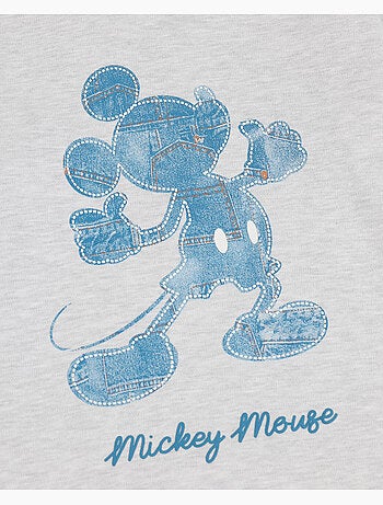 DISNEY Pijama Manga Larga Mickey Jeans para Niño