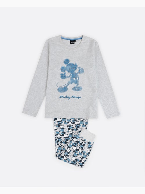 DISNEY Pijama Manga Larga Mickey Jeans para Niño - Kiabi DISNEY Pijama Manga Larga Mickey Jeans para Niño - Kiabi