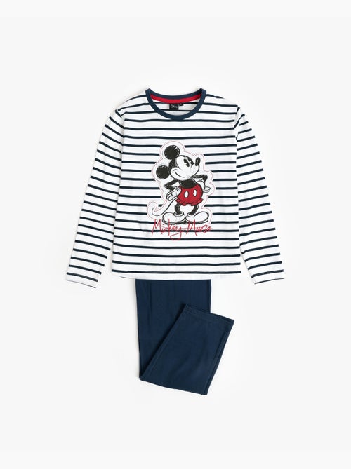 DISNEY Pijama Manga Larga Mickey Patch para Niña - Kiabi DISNEY Pijama Manga Larga Mickey Patch para Niña - Kiabi