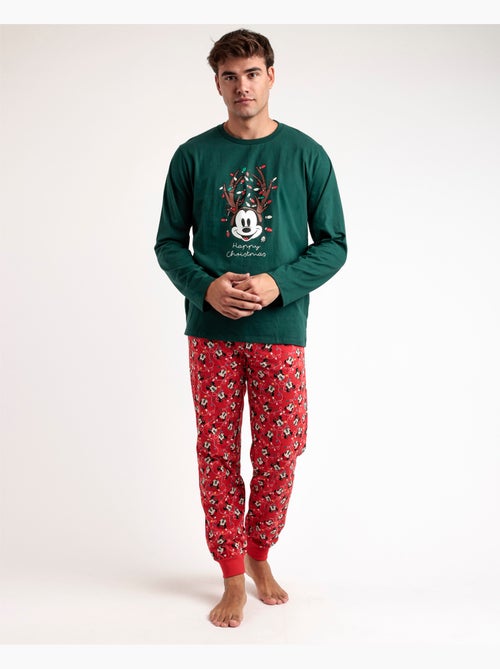 DISNEY Pijama Manga Larga Mickey Xmas para Hombre - Kiabi DISNEY Pijama Manga Larga Mickey Xmas para Hombre - Kiabi