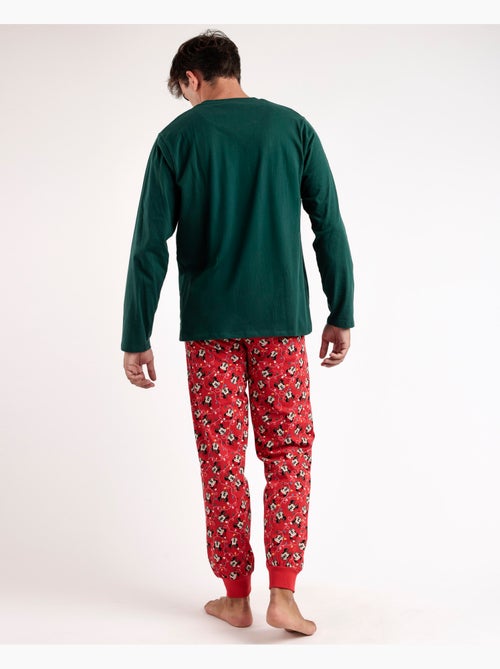 DISNEY Pijama Manga Larga Mickey Xmas para Hombre - Kiabi DISNEY Pijama Manga Larga Mickey Xmas para Hombre - Kiabi