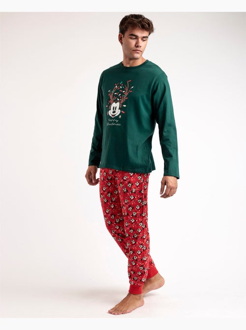 DISNEY Pijama Manga Larga Mickey Xmas para Hombre - Kiabi DISNEY Pijama Manga Larga Mickey Xmas para Hombre - Kiabi