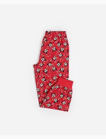 DISNEY Pijama Manga Larga Mickey Xmas para Niño