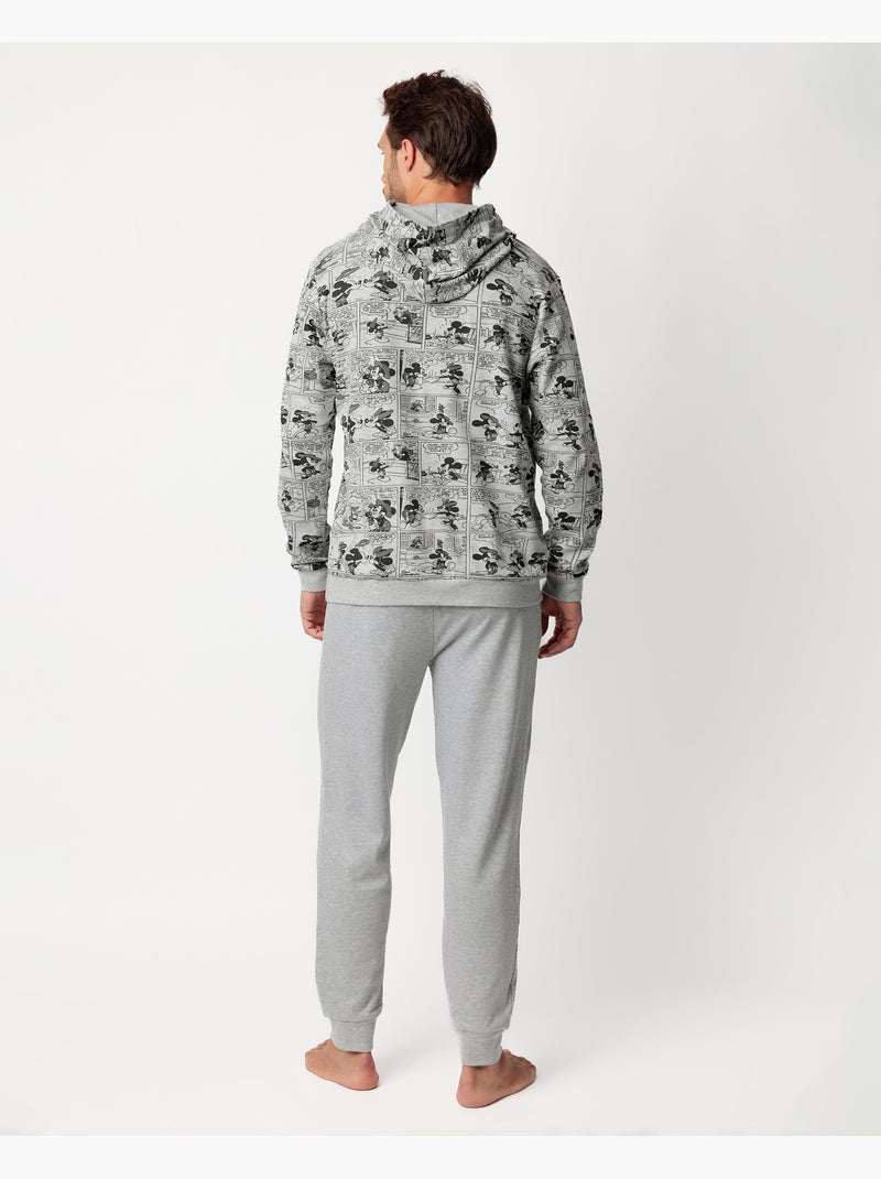 DISNEY Pijama Manga Larga Minnie Gen Z para Hombre Gris jaspeado - Kiabi