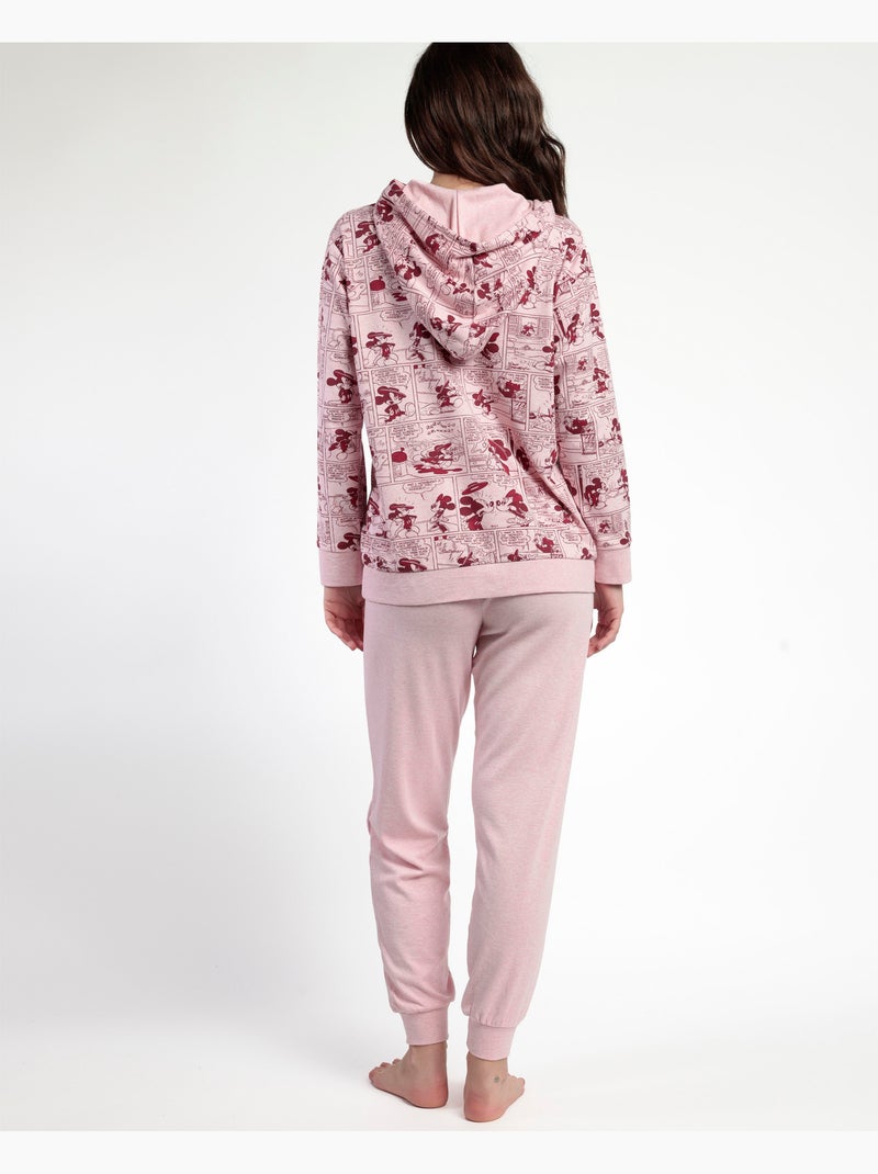 DISNEY Pijama Manga Larga Minnie Gen Z para Mujer Cereza - Kiabi