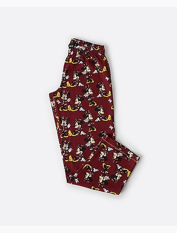 DISNEY Pijama Manga Larga Minnie Mouse para Niña