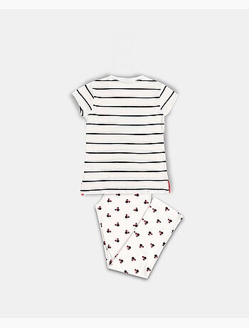 DISNEY Pijama Manga Larga Minnie Sequins para Niña