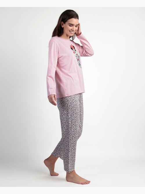 DISNEY Pijama Manga Larga Minnie Skin para Mujer - Kiabi DISNEY Pijama Manga Larga Minnie Skin para Mujer - Kiabi