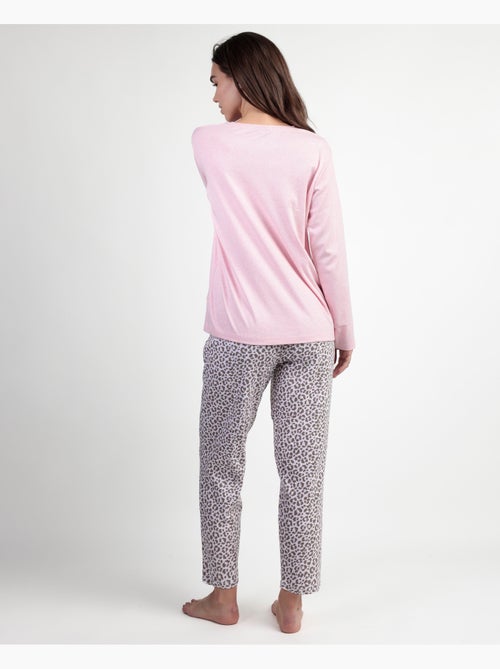 DISNEY Pijama Manga Larga Minnie Skin para Mujer - Kiabi DISNEY Pijama Manga Larga Minnie Skin para Mujer - Kiabi