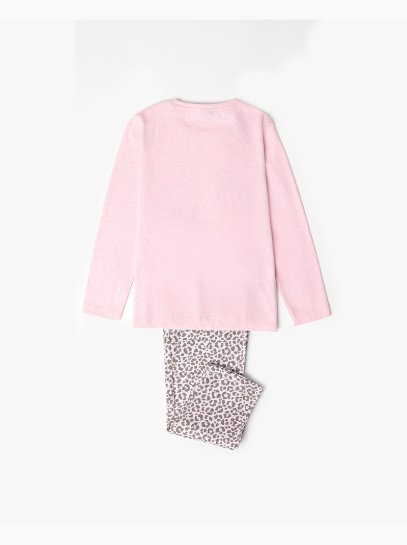DISNEY Pijama Manga Larga Minnie Skin para Niña Rosa - Kiabi