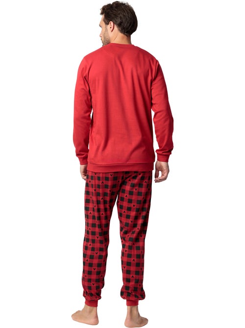 DISNEY Pijama Manga Larga Mouse Holidays para Hombre - Kiabi