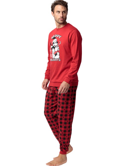 DISNEY Pijama Manga Larga Mouse Holidays para Hombre - Kiabi