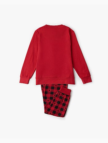 DISNEY Pijama Manga Larga Mouse Holidays para Niña