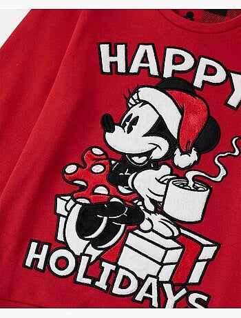 DISNEY Pijama Manga Larga Mouse Holidays para Niño