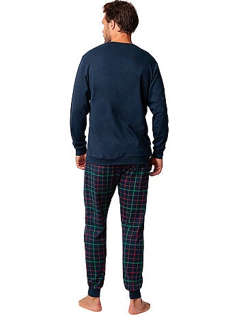 DISNEY Pijama Manga Larga Nap Time para Hombre