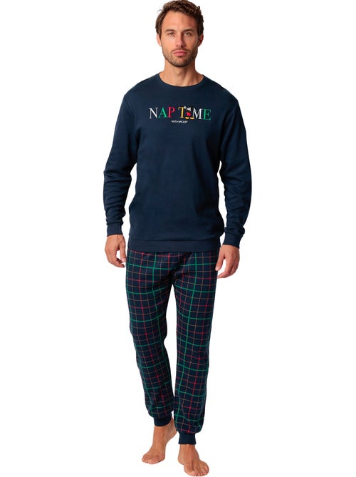 DISNEY Pijama Manga Larga Nap Time para Hombre - Kiabi