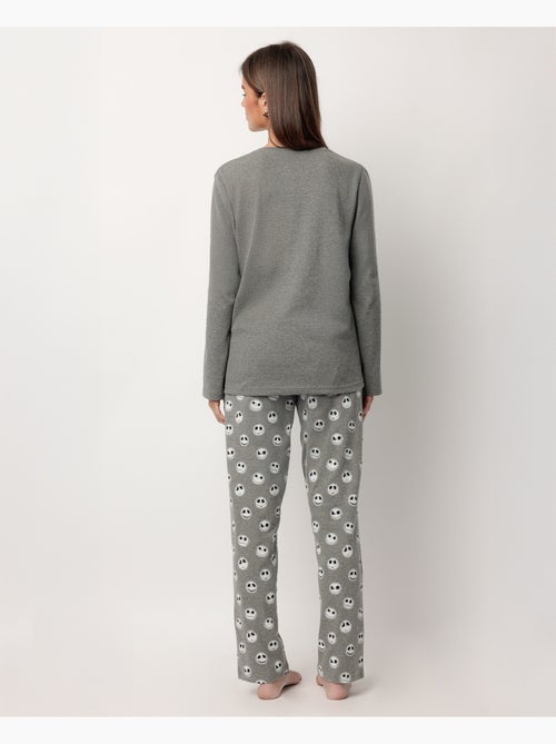 DISNEY Pijama Manga Larga Nightmare para Mujer - Kiabi DISNEY Pijama Manga Larga Nightmare para Mujer - Kiabi