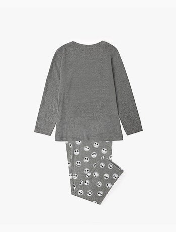 DISNEY Pijama Manga Larga Nightmare para Niña