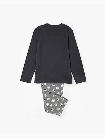 DISNEY Pijama Manga Larga Nightmare para Niño