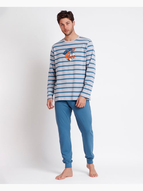 DISNEY Pijama Manga Larga Nobody Goofy para Hombre - Kiabi DISNEY Pijama Manga Larga Nobody Goofy para Hombre - Kiabi