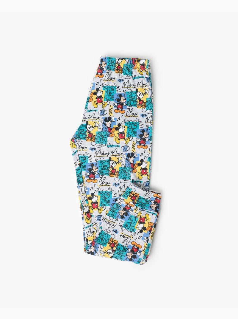 DISNEY Pijama Manga Larga Original Mickey para Niño Gris jaspeado - Kiabi