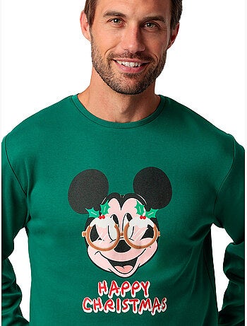 DISNEY Pijama Manga Larga Party Friends para Hombre
