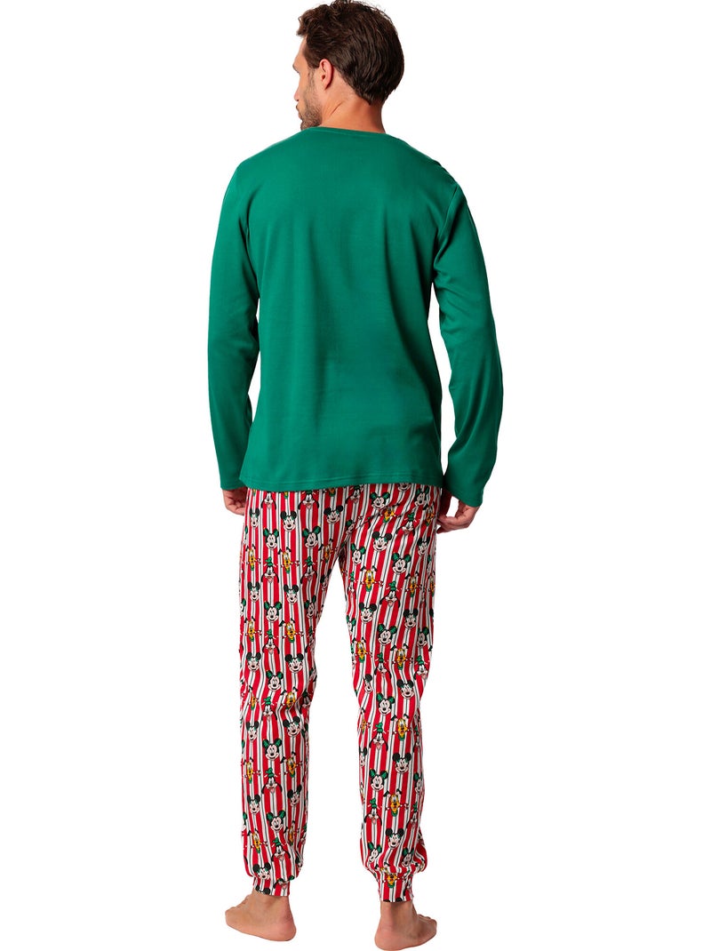 DISNEY Pijama Manga Larga Party Friends para Hombre Verde - Kiabi