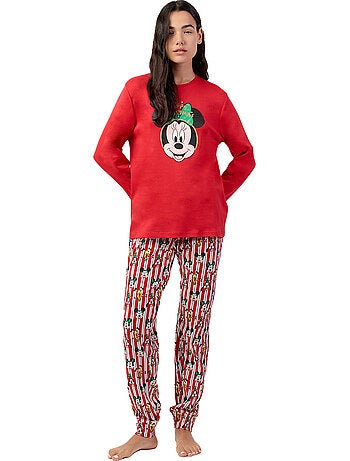 DISNEY Pijama Manga Larga Party Friends para Mujer